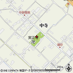 愛媛県今治市中寺137周辺の地図