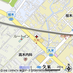 焼肉牛太 徳山久米店周辺の地図