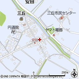 山口県周南市安田613周辺の地図