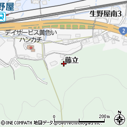 山口県下松市生野屋藤立周辺の地図