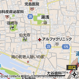 和歌山県有田郡湯浅町湯浅812周辺の地図
