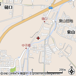 徳島県徳島市上八万町樋口266周辺の地図