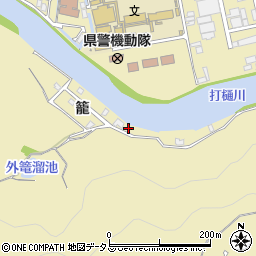 徳島県徳島市大原町籠11-6周辺の地図