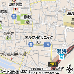 和歌山県有田郡湯浅町湯浅1039周辺の地図
