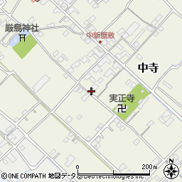 愛媛県今治市中寺143周辺の地図