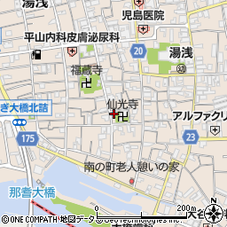 和歌山県有田郡湯浅町湯浅525周辺の地図
