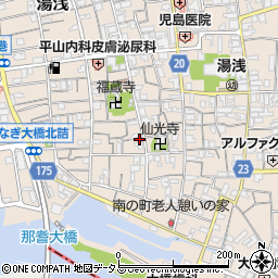 和歌山県有田郡湯浅町湯浅502周辺の地図