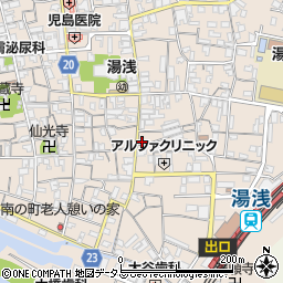 和歌山県有田郡湯浅町湯浅851周辺の地図