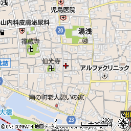 川崎たたみ店周辺の地図