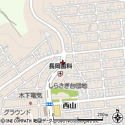 しらさぎ台北口周辺の地図