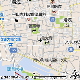 和歌山県有田郡湯浅町湯浅500-1周辺の地図