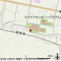 徳島県三好郡東みよし町中庄1654周辺の地図