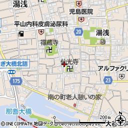 和歌山県有田郡湯浅町湯浅526周辺の地図