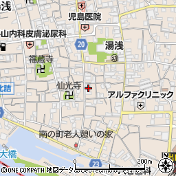 和歌山県有田郡湯浅町湯浅671周辺の地図