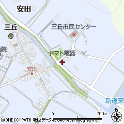 山口県周南市安田601-2周辺の地図