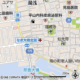 和歌山県有田郡湯浅町湯浅327周辺の地図
