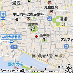 和歌山県有田郡湯浅町湯浅500-2周辺の地図