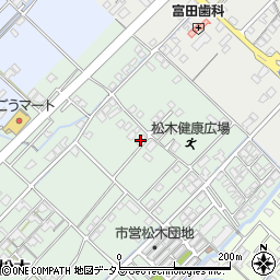 愛媛県今治市松木265-5周辺の地図