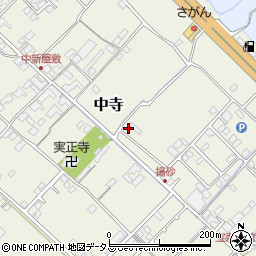 愛媛県今治市中寺198周辺の地図