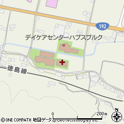徳島県三好郡東みよし町中庄1641-4周辺の地図