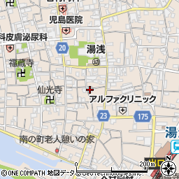 和歌山県有田郡湯浅町湯浅819周辺の地図