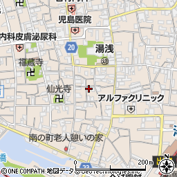 和歌山県有田郡湯浅町湯浅807周辺の地図