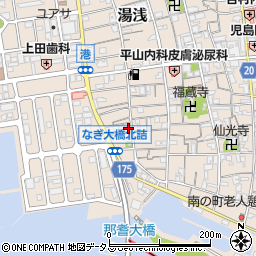 和歌山県有田郡湯浅町湯浅154周辺の地図