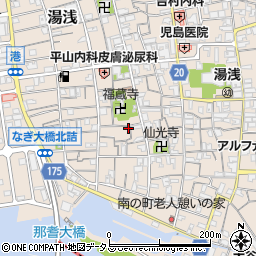 和歌山県有田郡湯浅町湯浅485周辺の地図