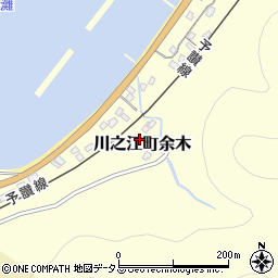 愛媛県四国中央市川之江町余木918周辺の地図