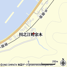 愛媛県四国中央市川之江町余木924周辺の地図