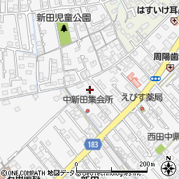 山口県防府市新田609-15周辺の地図