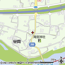 徳島県三好郡東みよし町昼間555周辺の地図