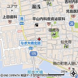 和歌山県有田郡湯浅町湯浅318周辺の地図