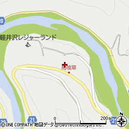 徳島県名西郡神山町阿野南馬喰草周辺の地図