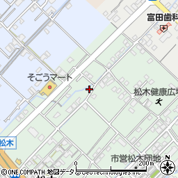 愛媛県今治市松木385-1周辺の地図