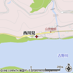 徳島県三好市池田町西山枇杷木谷495-6周辺の地図