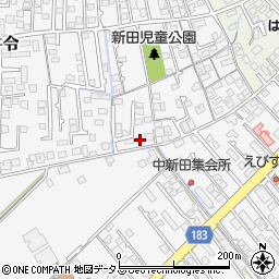 山口県防府市新田645周辺の地図