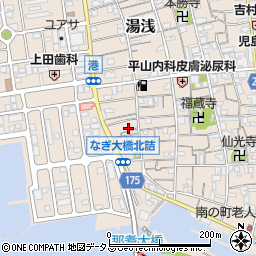 和歌山県有田郡湯浅町湯浅149周辺の地図