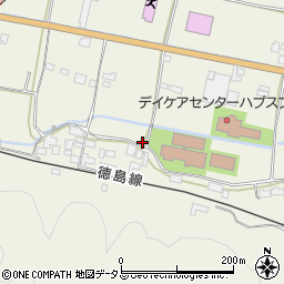 徳島県三好郡東みよし町中庄2388周辺の地図