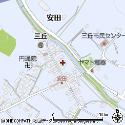 山口県周南市安田623周辺の地図