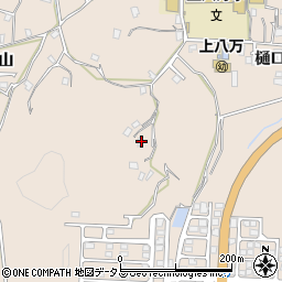徳島県徳島市上八万町樋口118周辺の地図