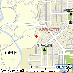 山口県下松市山田278周辺の地図