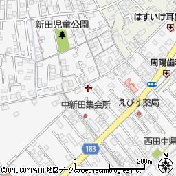 山口県防府市新田606周辺の地図
