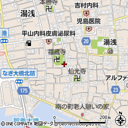 和歌山県有田郡湯浅町湯浅471周辺の地図