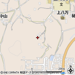 徳島県徳島市上八万町樋口116周辺の地図