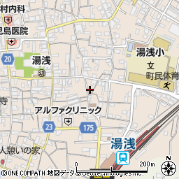 和歌山県有田郡湯浅町湯浅1013周辺の地図