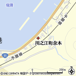 愛媛県四国中央市川之江町余木948周辺の地図