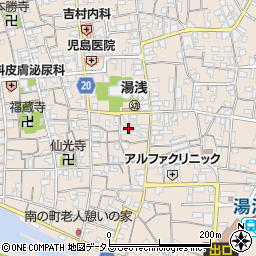 和歌山県有田郡湯浅町湯浅797周辺の地図