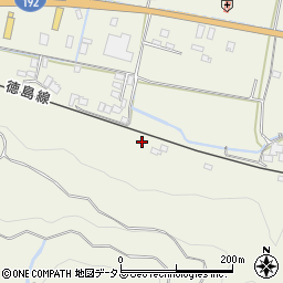 徳島県三好郡東みよし町中庄2462周辺の地図