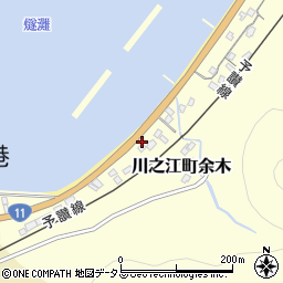 愛媛県四国中央市川之江町余木946周辺の地図